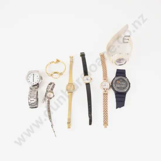 Eight Assorted Gents and Ladies Wrist Watches