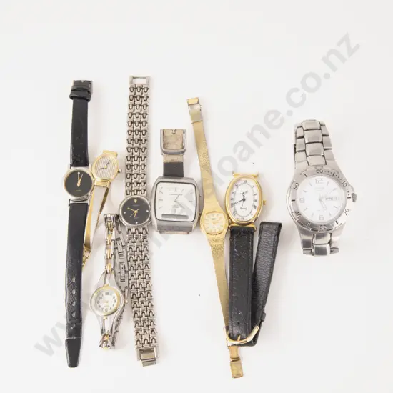 Eight Assorted Gents and Ladies Wrist Watches