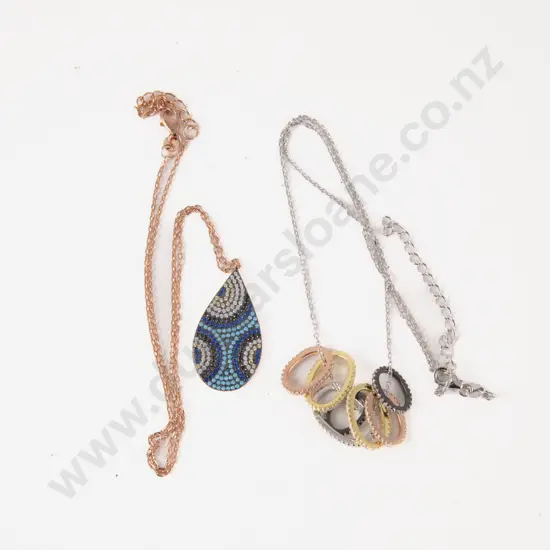 Two S/S Crystal Necklaces