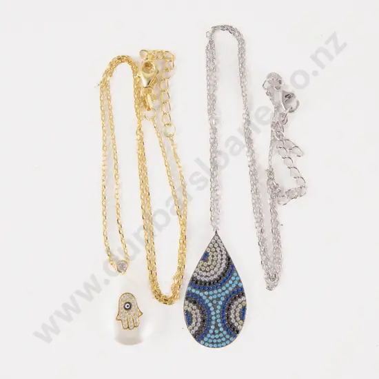 Two S/S Crystal Necklaces