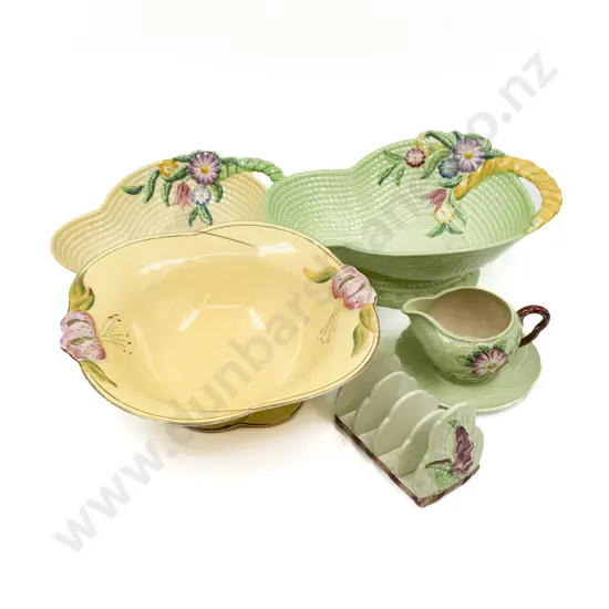 Quantity of Carlton Ware China with Royal Winton Footed Bowl