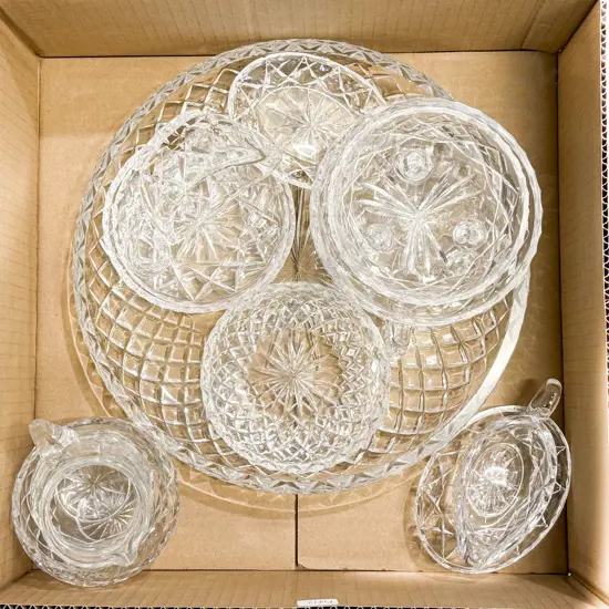 Qty of Assorted Crystal