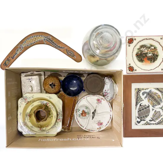 Royal Staffordshire 'The Biarritz' Rectangular Plate with Assorted China