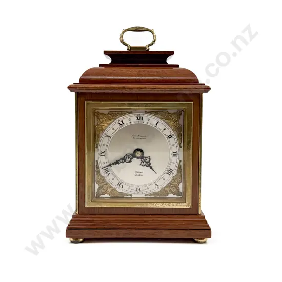 Elliot Mahogany Cased Mantle Clock