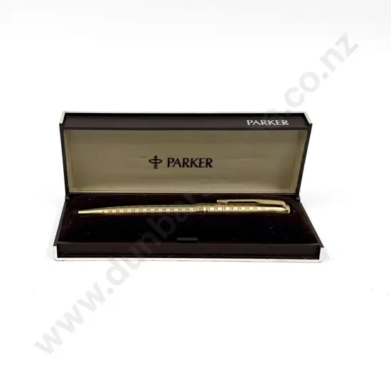 Parker Sonnet France Chiselled Tartan Ballpoint Pen