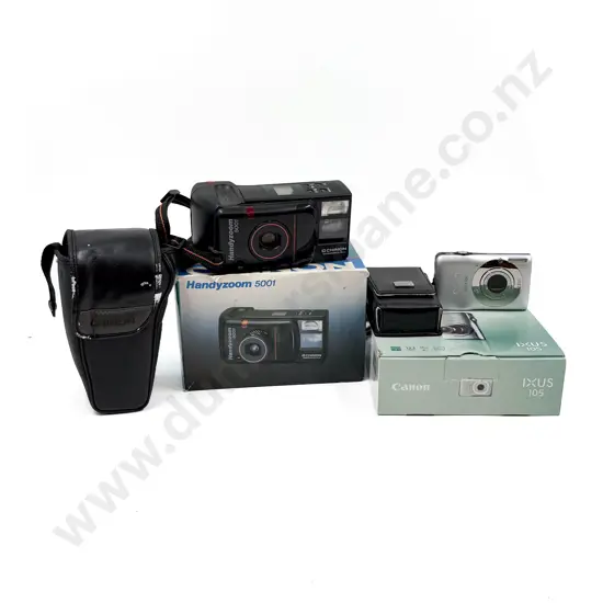 Canon Ixus 105 Digital Camera and Assorted