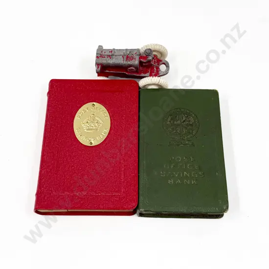 Two Post Office Savings Bank Money Boxes