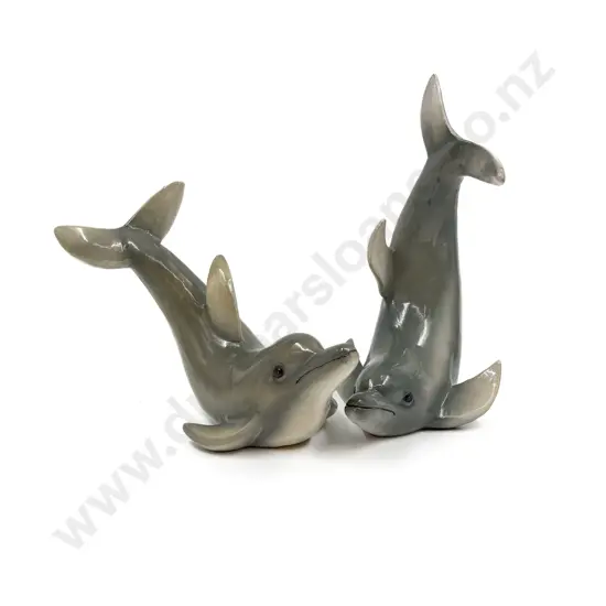 Pair of Dolphin Ornaments