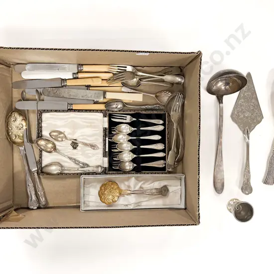 Quantity of S/P Cutlery & Assorted