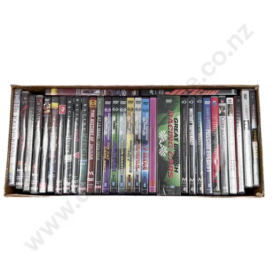 Box of Assorted DVDs