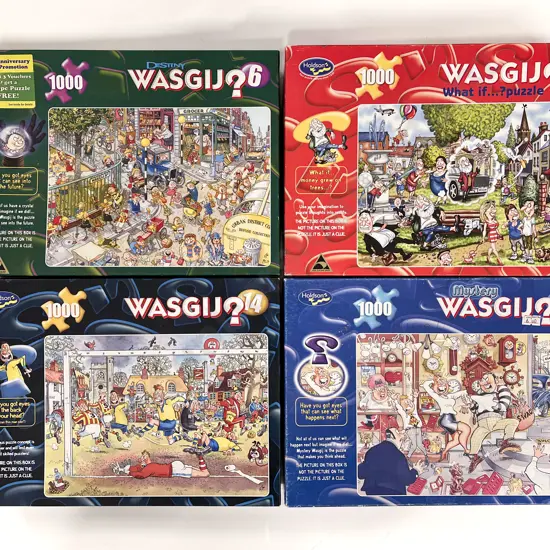 Collection of WASGIJ Puzzles