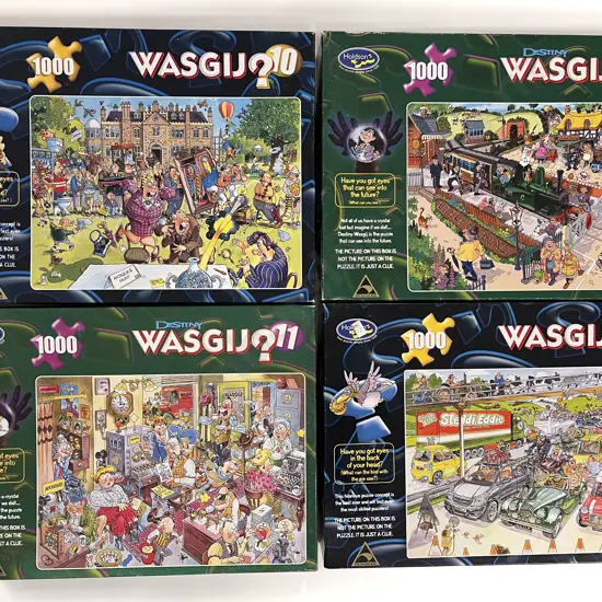Collection of WASGIJ Puzzles