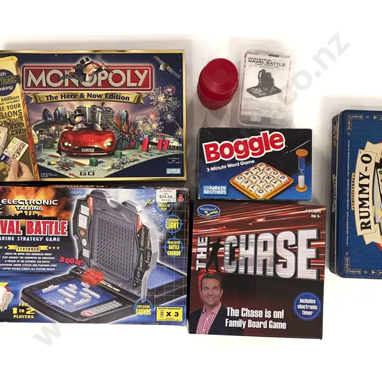 Collection of Assorted Board Games
