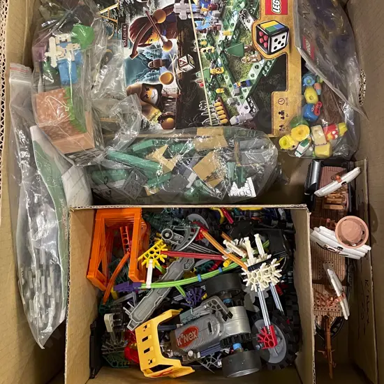 K'nex Construction Toys with Micro Rugby Team Etc