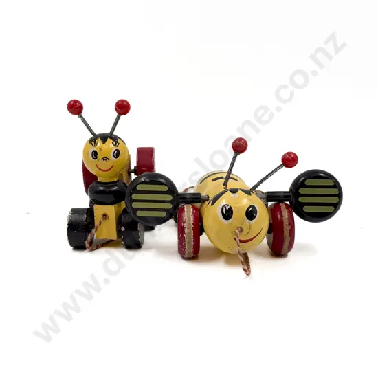 Two Vintage Buzzy Bees