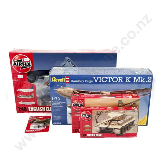 Four Military Vehicle Kit Models