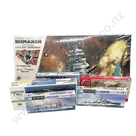 Six Military Shipping Kit Models