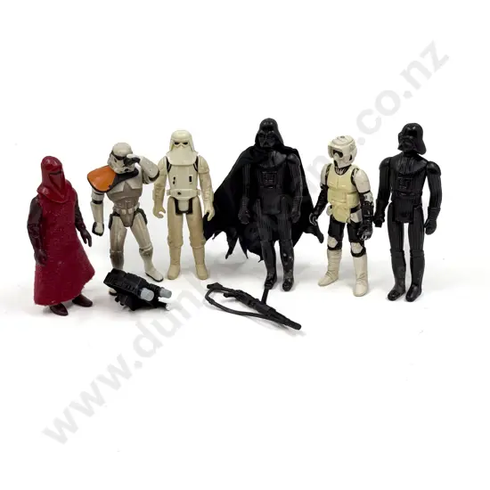 Six Early Star Wars Figures