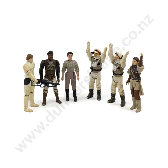 Six Early Star Wars Figures