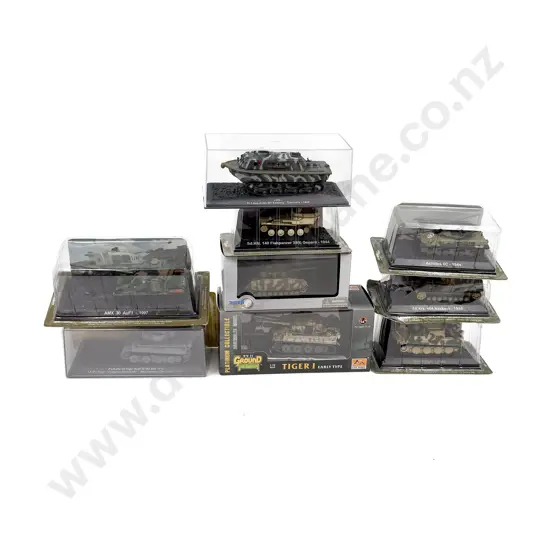 Various Military Tank Boxed Vehicles