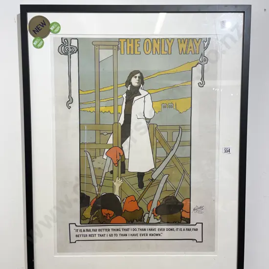 The Only Way - Metropolitan Print on Paper