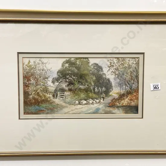 C Keats - The Shepard - W/C