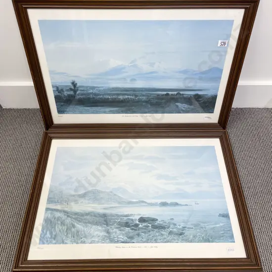 Pair of John Gully Repro Prints