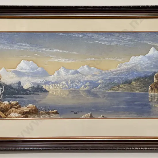 John Nelly - Snow Capped Mountainous Landscape