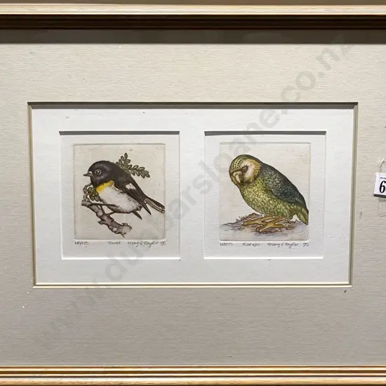 Framed Set of Two Mary E. Taylor Limited Edition Print