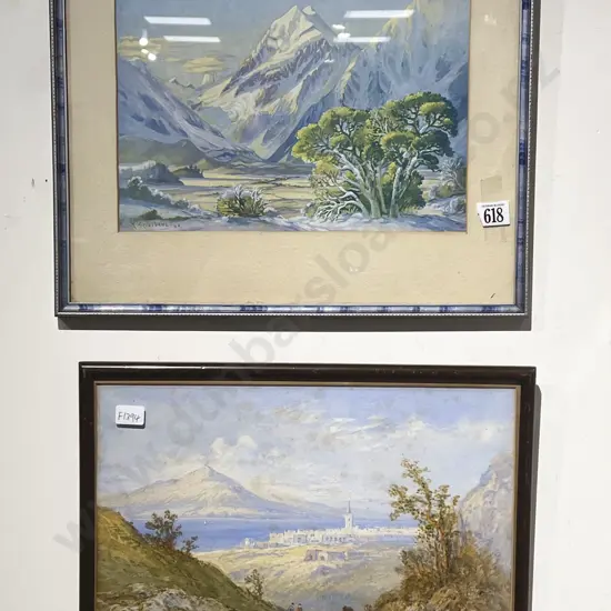 Sydney Lawrence Watercolour together with Scenic Print