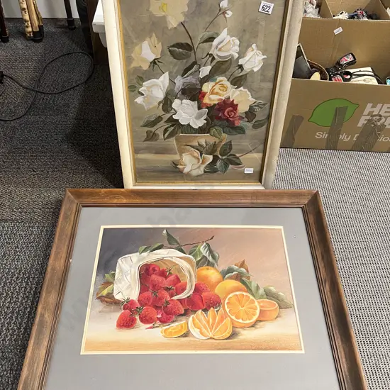 W. H. Bedwell - Floral Still Life together with Other Still Life