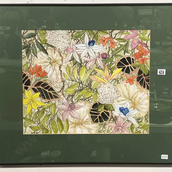 Beth Nicholson - Tropical Jungle - Watercolour