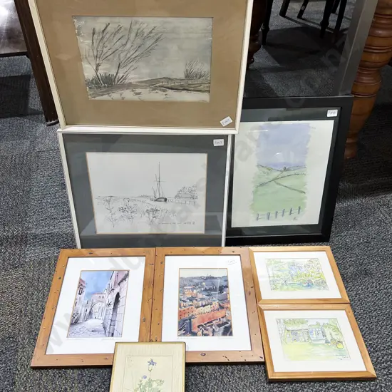 Box Quantity of Assorted Art Works