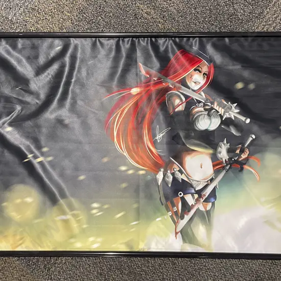 Three Assorted Anime Prints on Fabric