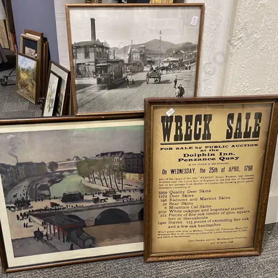 Albert Marquet - Reproduction Print & Two Others