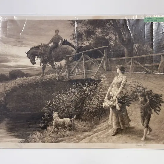 Herbert Dicksee - Parting Ways - Etching