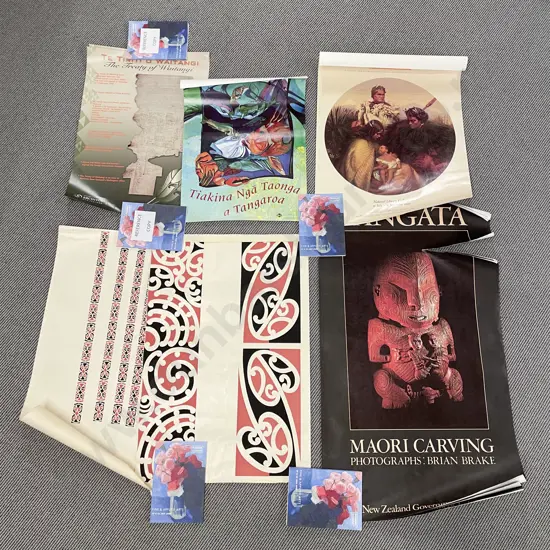 Qty of Assorted Exhibition Posters and Others