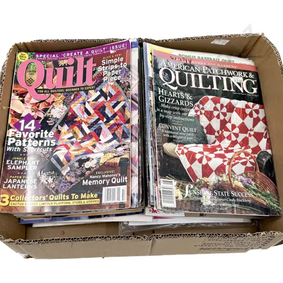 Collection of Quilt Magazines