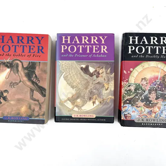 One Harry Potter Australian First Edition and Two Others