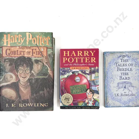 Three J K Rowling Books