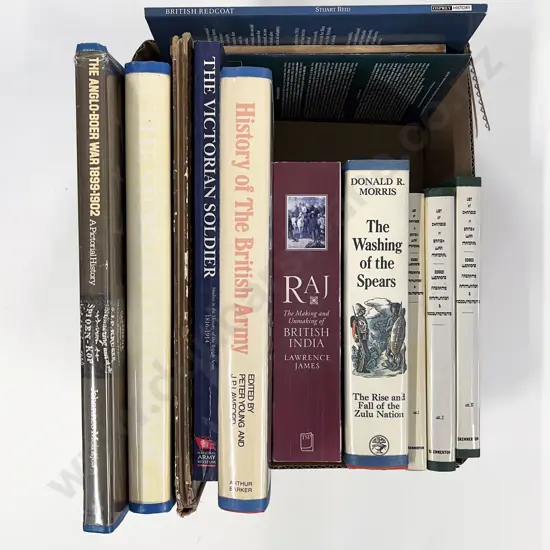 Box of Assorted Military Reference