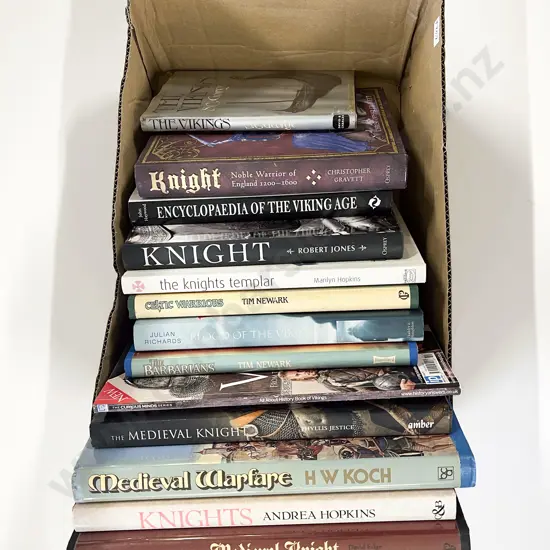 Box of Assorted Medieval Reference