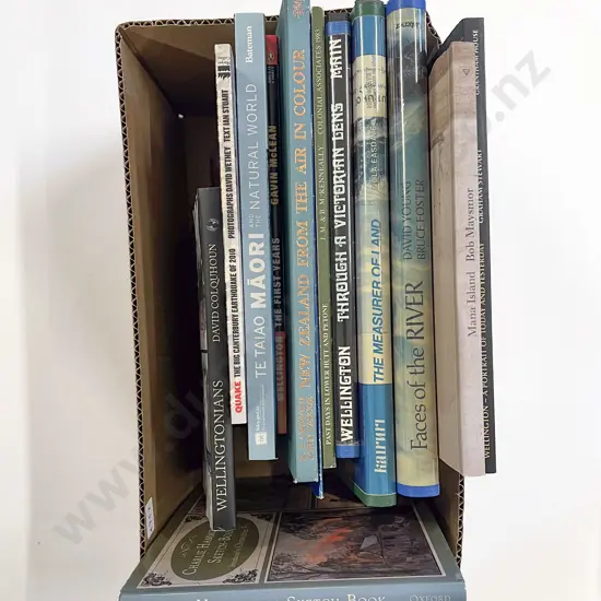 Box of Assorted NZ Reference etc