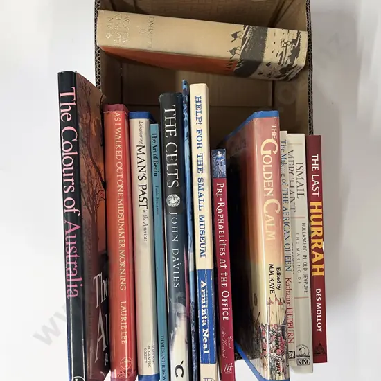 Box of Assorted Books