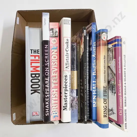 Box of Assorted Books