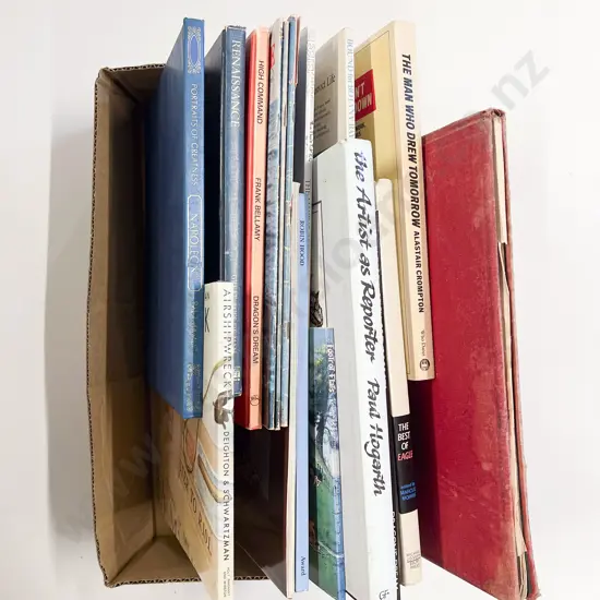 Box of Assorted Books