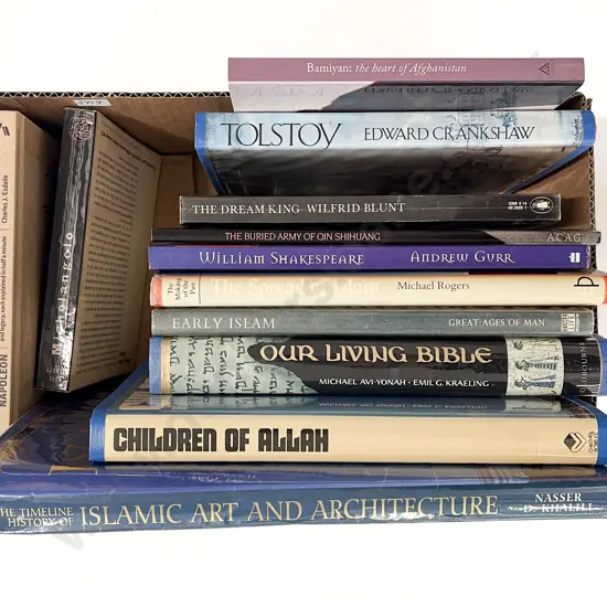 Box of Assorted Books
