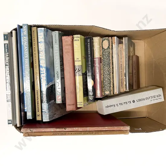 Box of Assorted Books