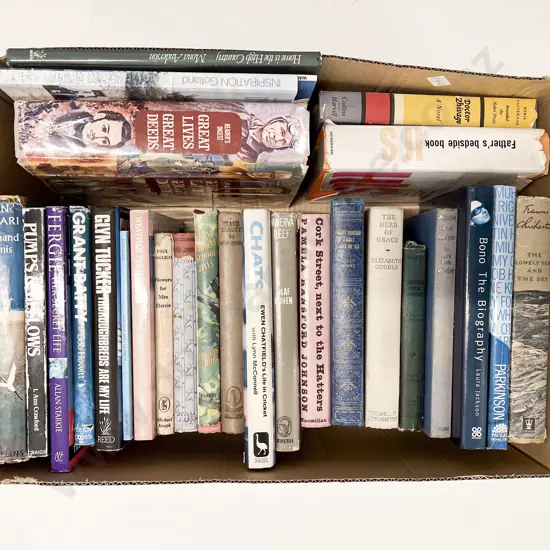 Box of Assorted Books