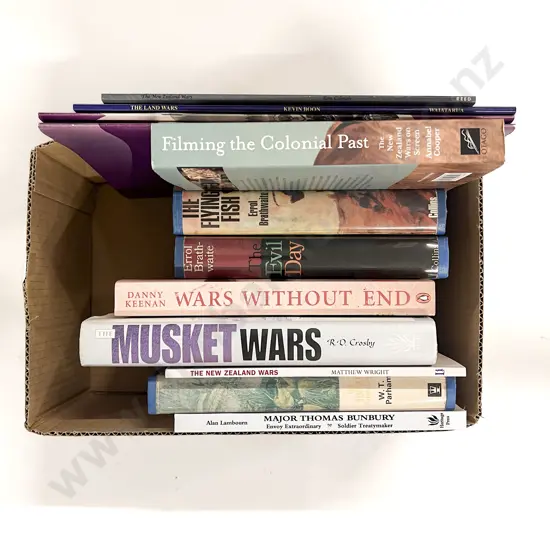 Box of Assorted Military Reference